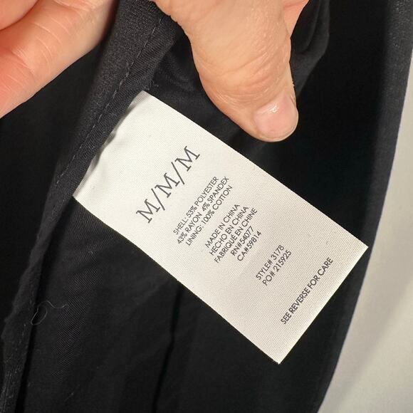 Cabi Black High Slit Sleeveless High Low Duster Vest Women's Medium - Picture 7 of 8